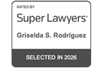 Rated by Super Lawyers - Griselda S. Rodriguez